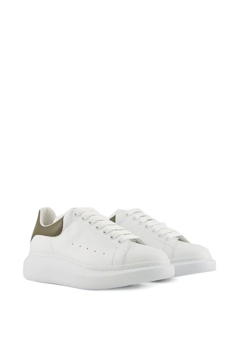 Sneakers Oversize In Bianco/Kaki ALEXANDER MCQUEEN | 553680-WIAEE9198